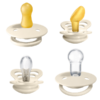 BIBS - Paquet de 4 Suces Essayez-les Collection Ivory, Taille 1