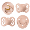 BIBS - Paquet de 4 Suces Essayez-les Collection Blush, Taille 1