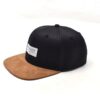 BROMANCE - Casquette, Black  & Suède