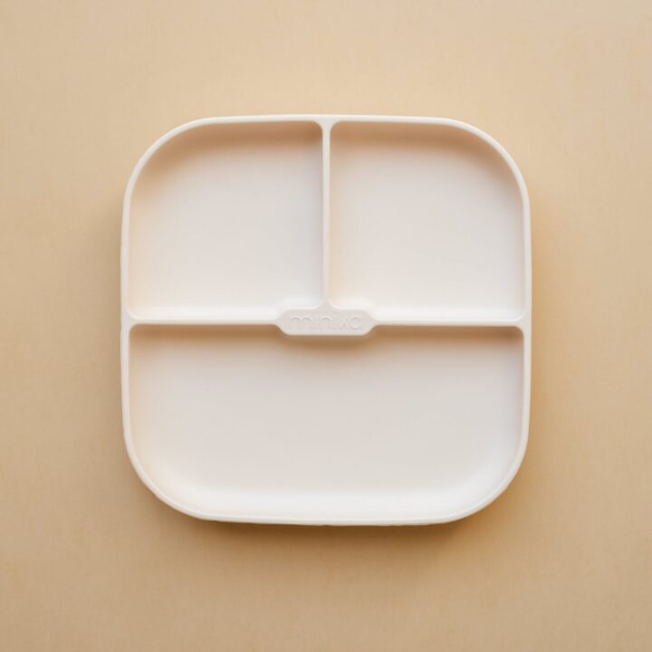 MINIKA - Assiette de Silicone avec Succion, Shell