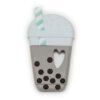 LOULOU LOLLIPOP - Ensemble de GEM de dentition en silicone, Thé au lait bubble tea – Image 2