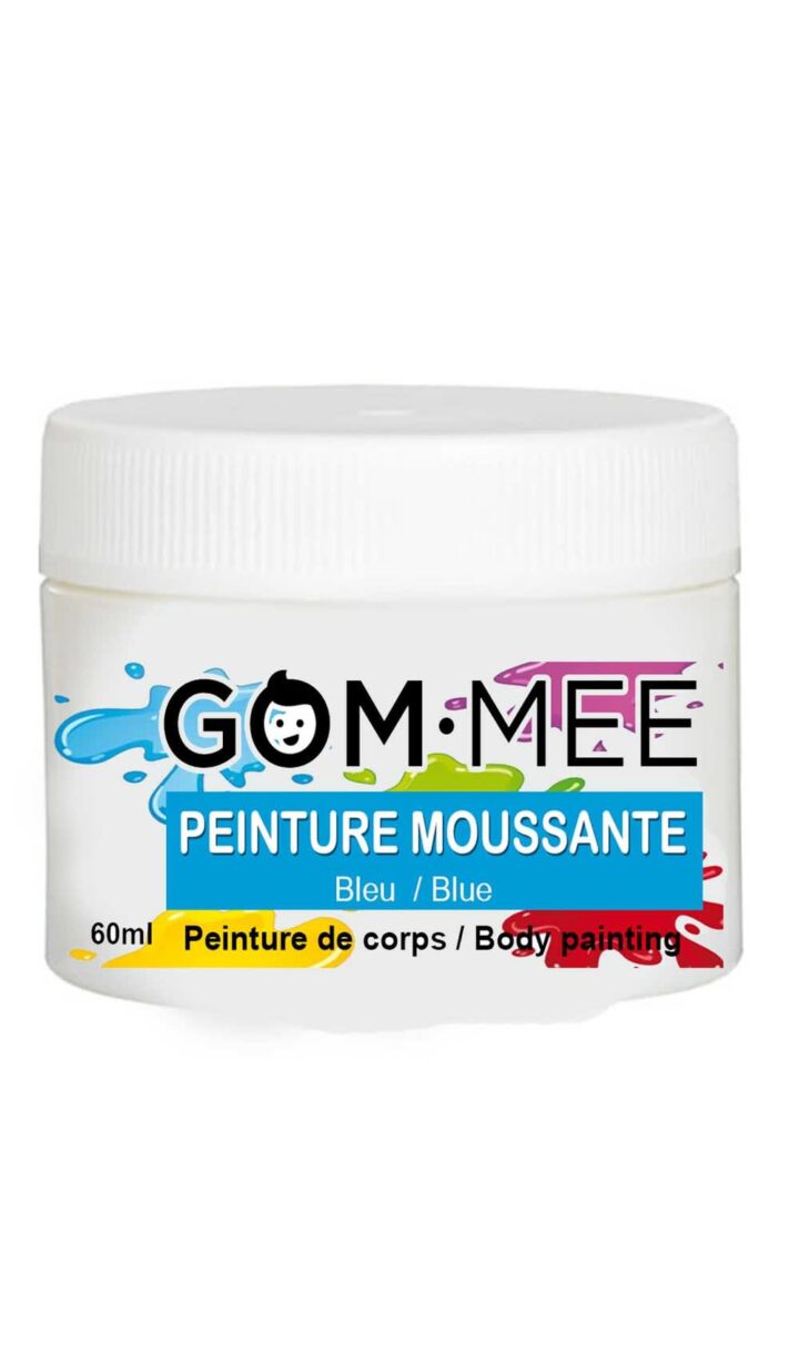 GOM.MEE - Peinture moussante - Bleue