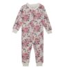 DEUX PAR DEUX - Ensemble pyjama une pièce en coton biologique avec imprimé de roses – Image 2