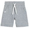 MILES - Short « Miles Basiques » gris chiné en terry