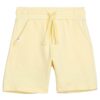 MILES - Short jaune en terry