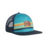 DEUX PAR DEUX - Casquette rayée turquoise