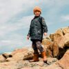 DEUX PAR DEUX - Manteau noir texturé – Image 3