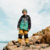 DEUX PAR DEUX - Ensemble de printemps 3 en 1 blocs noir, imprimé éléments de la forêt – Image 2