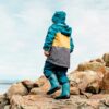 DEUX PAR DEUX - Bottes de pluie bleues imprimées éléments de camping – Image 3