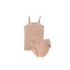 LES PETITES NATURES - Ensemble camisole et culotte - Macaron