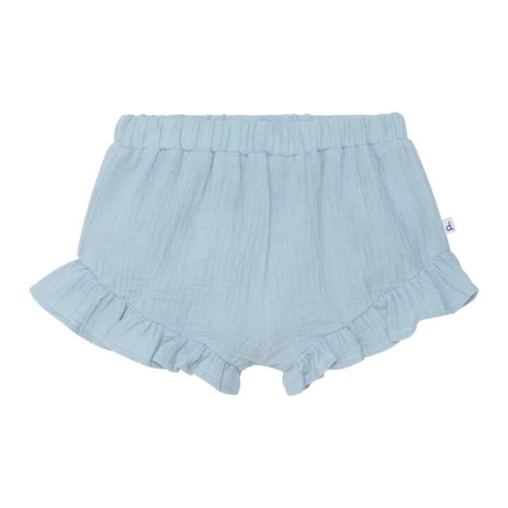 DEUX PAR DEUX - Short vert-de-gris avec volants – Image 2