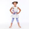 DEUX PAR DEUX - Legging capri bleu lavande avec crochet en coton biologique – Image 2