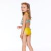 DEUX PAR DEUX - Maillot de bain deux pièces bleu et jaune imprimé ananas – Image 4