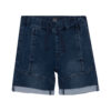 DEUX PAR DEUX - Short en denim extensible bleu foncé