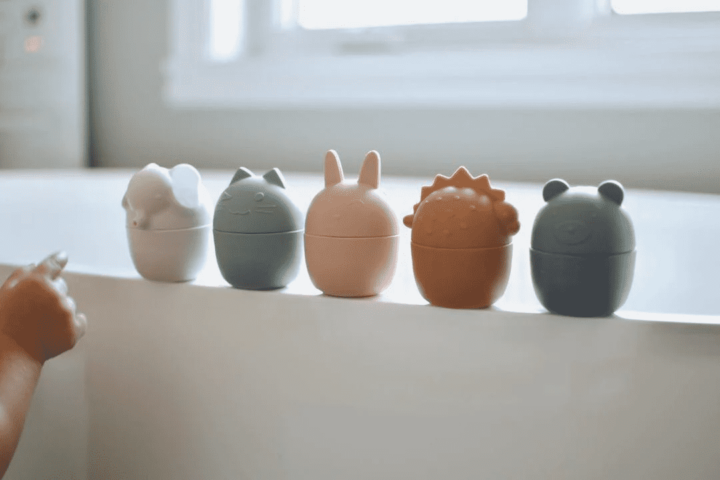 MINIS ORGANIC - Ensemble de jouets de bain | Animaux