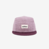 CARIBOU - CASQUETTE EN LIN - DUO AUBERGINE
