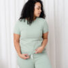 ROSE MATERNITÉ - T-shirt lounge, Pistache – Image 2