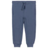 MILES - Jogging bleu en tricot gaufré