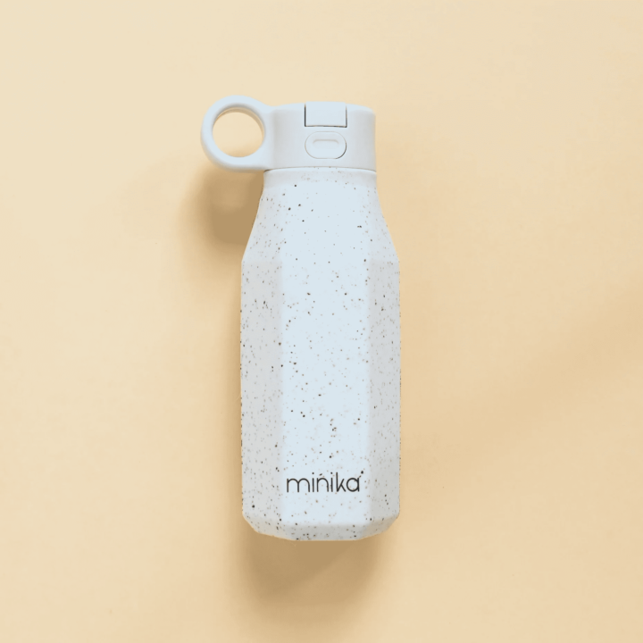 MINIKA - Bouteille d'eau en silicone, Ice