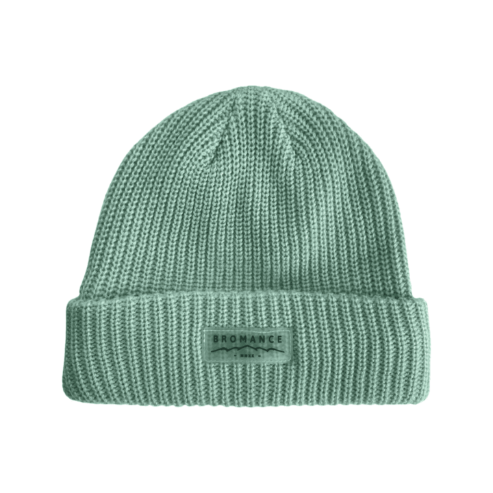 BROMANCE - Tuque doublé fleece turquoise
