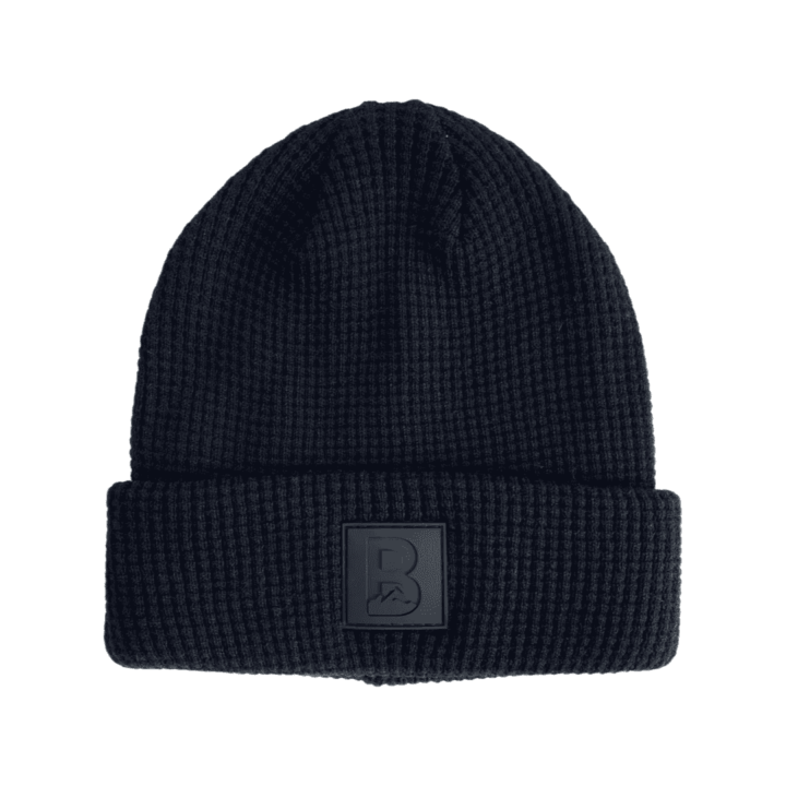 BROMANCE - Tuque gaufré noir