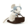 JELLYCAT -  Souris en traineau