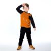 DEUX PAR DEUX - Pantalons de survêtement en molleton noir unis – Image 2