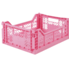 AYKASA - Caisse Pliante - Rose Bébé