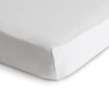 Mushie - Drap Contour Extensible en Coton Biologique, Blanc