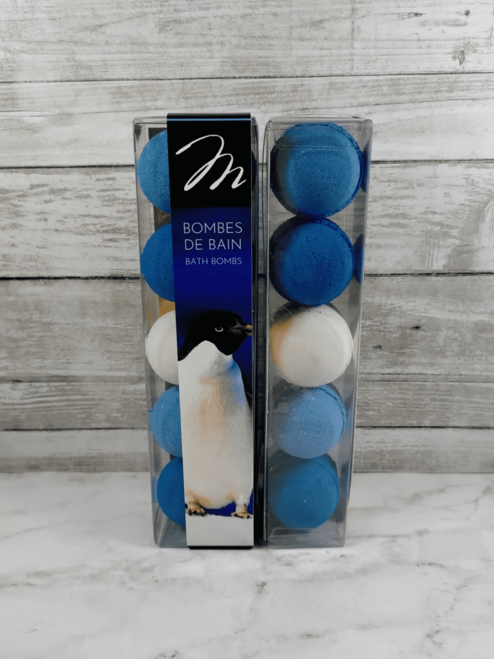 MARGOT - RÉGLETTE 5 BOMBES DE BAIN - Manchot