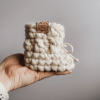 LES PETITS TOUSI - Pantoufle en laine - Coton – Image 6