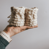 LES PETITS TOUSI - Pantoufle en laine - Coton – Image 8
