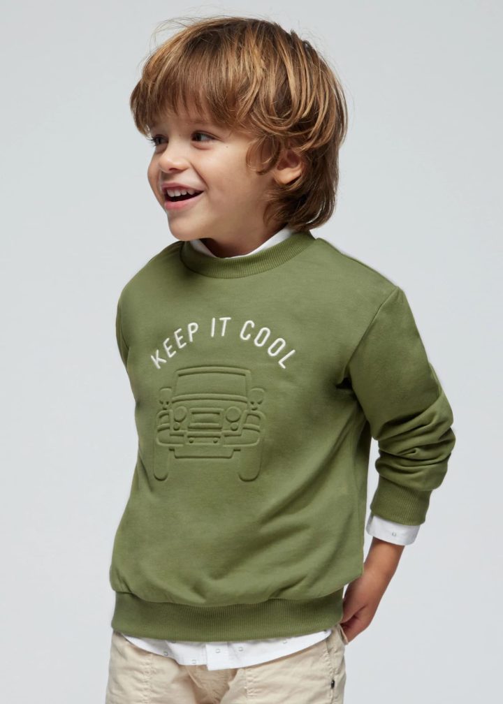 MAYORAL - Pull avec motif jeep en relief – Image 3