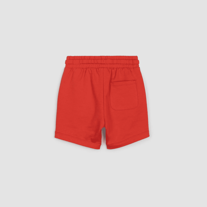 MILES - Short rouge en coton molletonné – Image 2