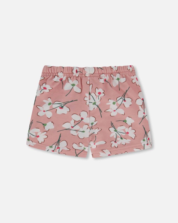 DEUX PAR DEUX - Short rose avec imprimé de fleurs – Image 3