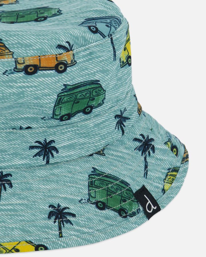 DEUX PAR DEUX - Chapeau de plage imprimé de caravane – Image 2