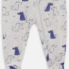 DEUX PAR DEUX - Pyjama une-pièce gris mixte imprimé de chiens – Image 3