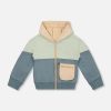 DEUX PAR DEUX - Cardigan à capuche vert pin