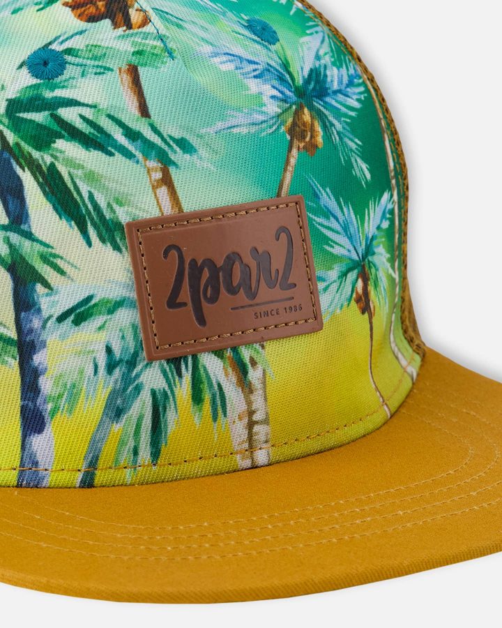 DEUX PAR DEUX - Casquette imprimée de palmiers – Image 3