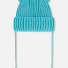 DEUX PAR DEUX - Tuque en tricot avec oreilles - Turquoise – Image 2