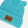 DEUX PAR DEUX - Tuque en tricot avec oreilles - Turquoise – Image 4