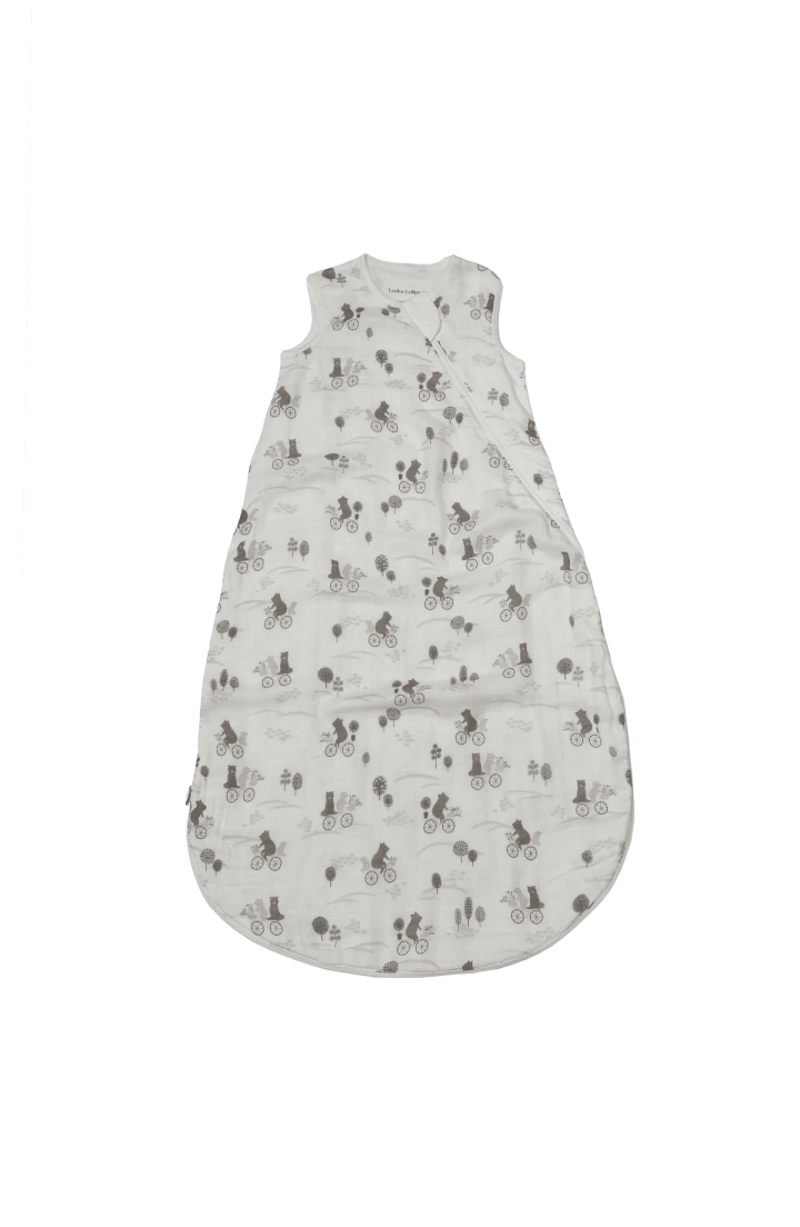 LOULOU LOLLIPOP - Sleeper bag en mousseline, Bears on bikes