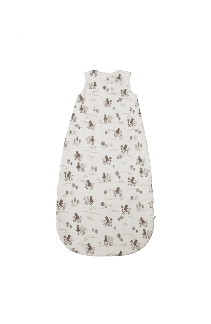 LOULOU LOLLIPOP - Sleeper bag en tencel 1.0 tog, Bears on bikes