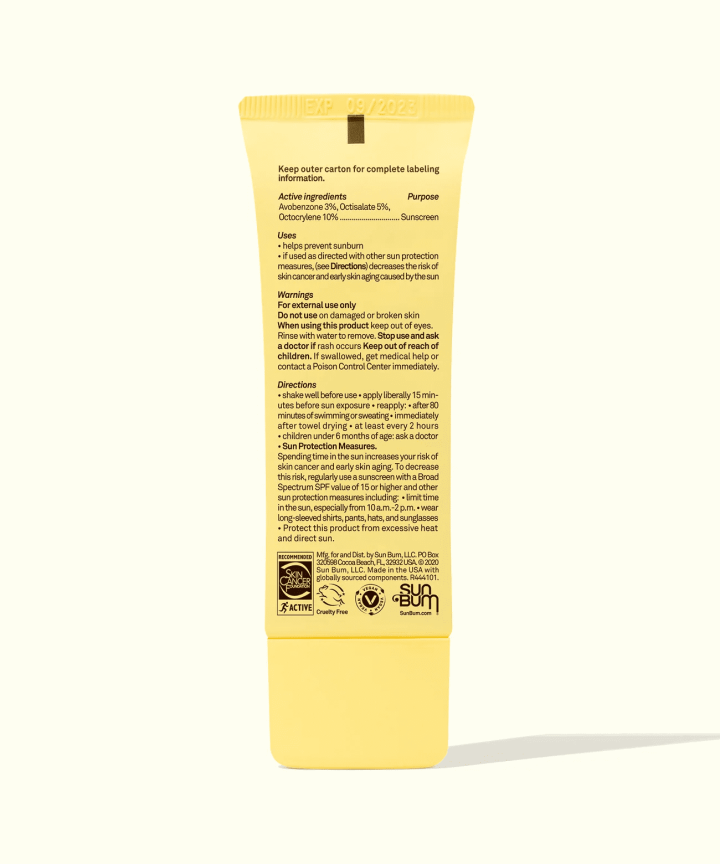 SunBum - Original Glow SPF 30 Sunscreen Face Lotion – Image 2