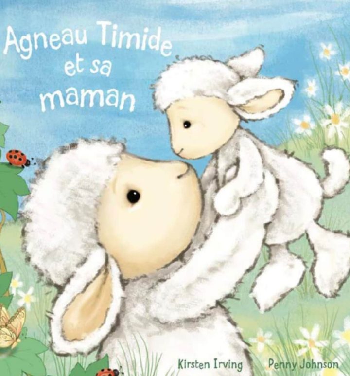 JELLYCAT -  Livre - L'agneau timide et sa maman