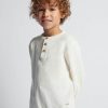 MAYORAL - Chandail en coton et en lin - Milk – Image 4