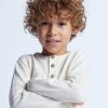 MAYORAL - Chandail en coton et en lin - Milk – Image 3