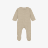 FIXONI - Romper, rayé beige et taupe