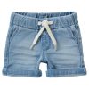 NOPPIES - Short Bayport en denim - Light blue