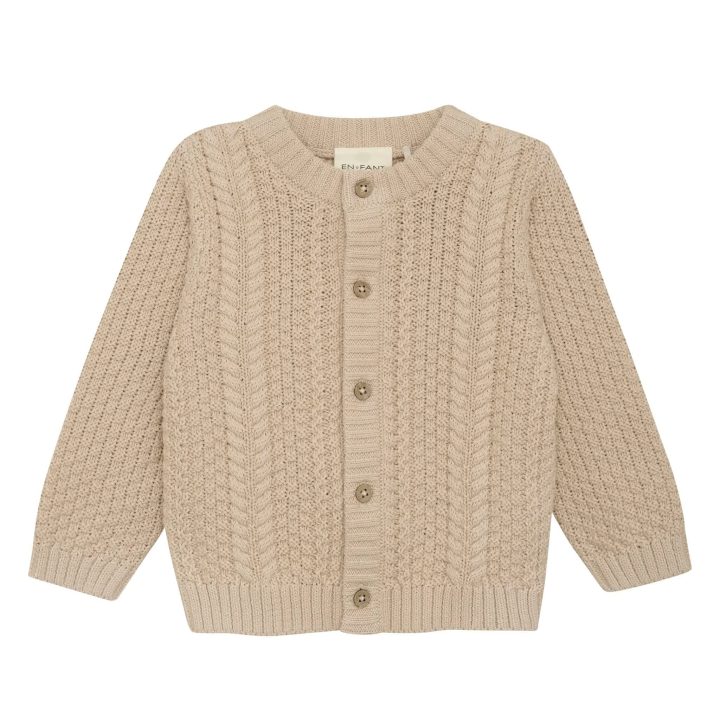 EN-FANT - Cardigan en tricot - Cement